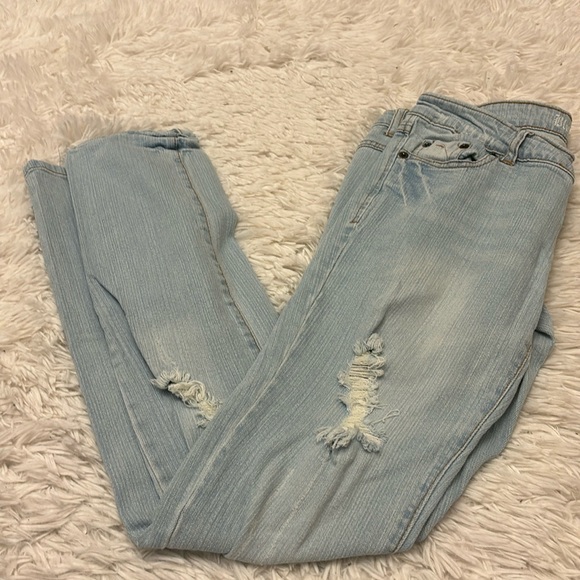 Blues Society distressed jeans size 5/6 - Picture 1 of 7